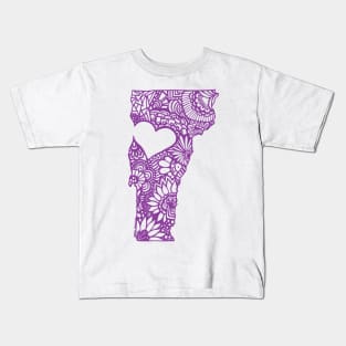 VT_purp Kids T-Shirt